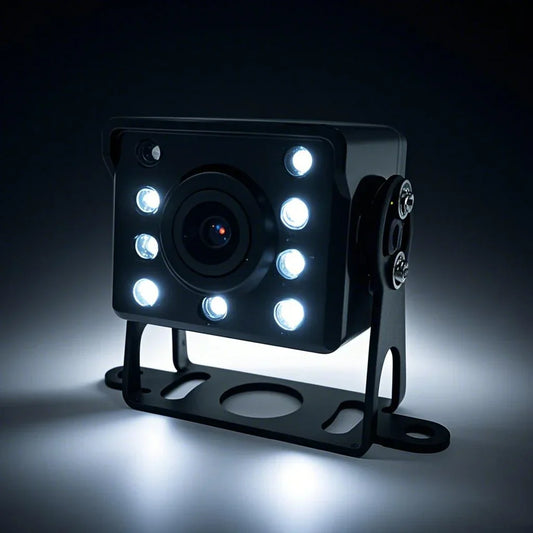 HD Car Reversing Camera – CCD Night Vision Waterproof for 12–24V Cars & Buses